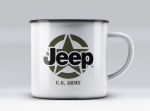 emaille jeep us army